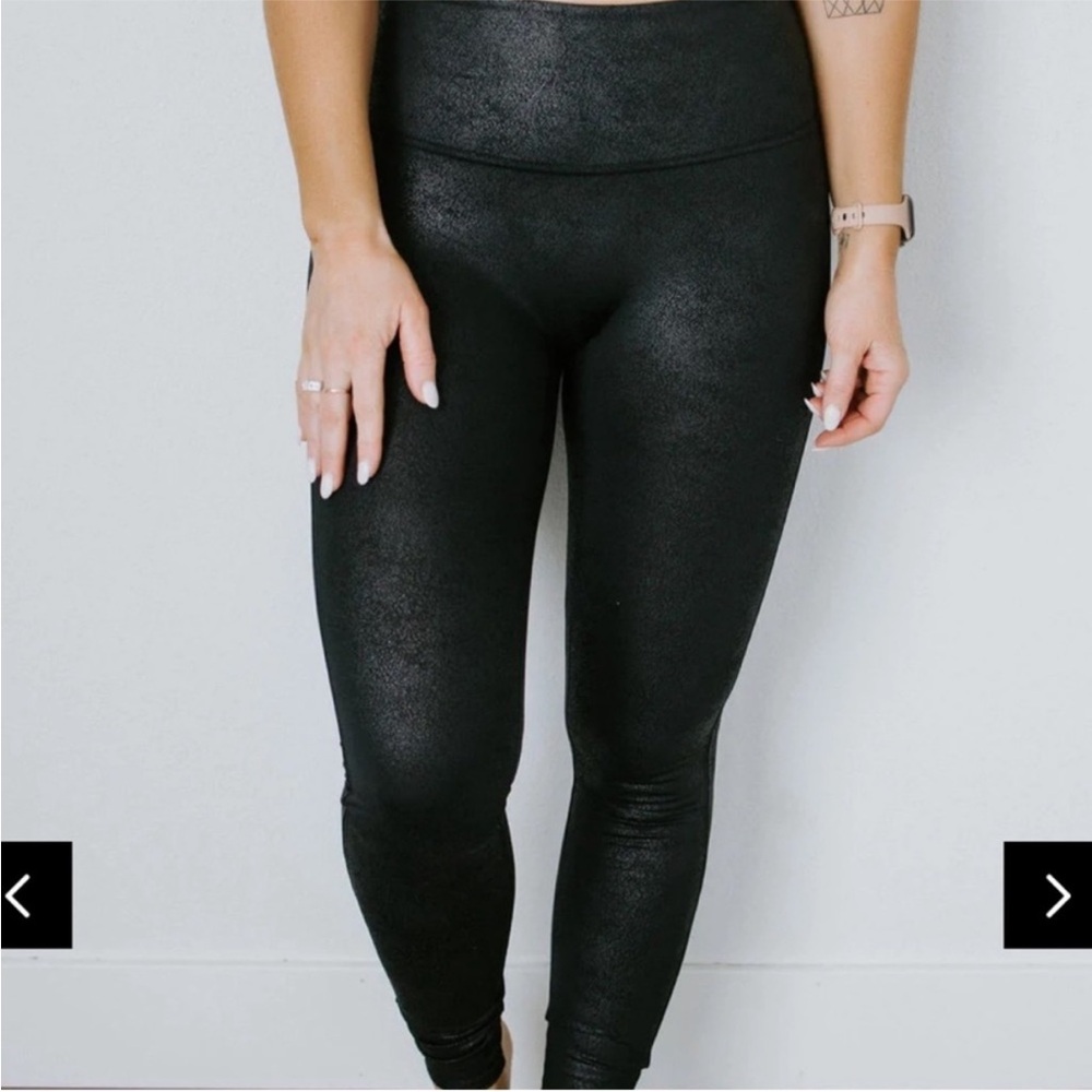 Chelsea Deboer Leather Leggings